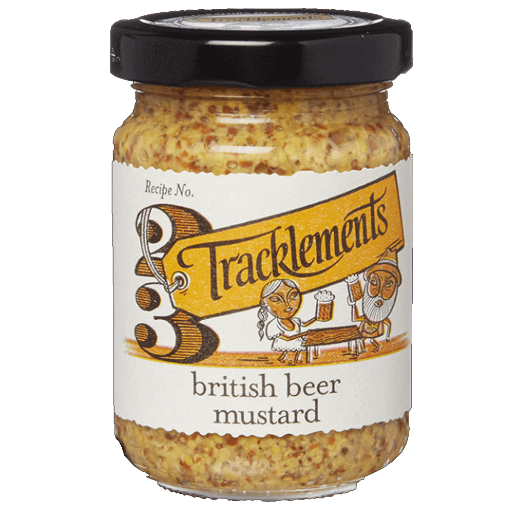 Tracklements British Beer Mustard 140g